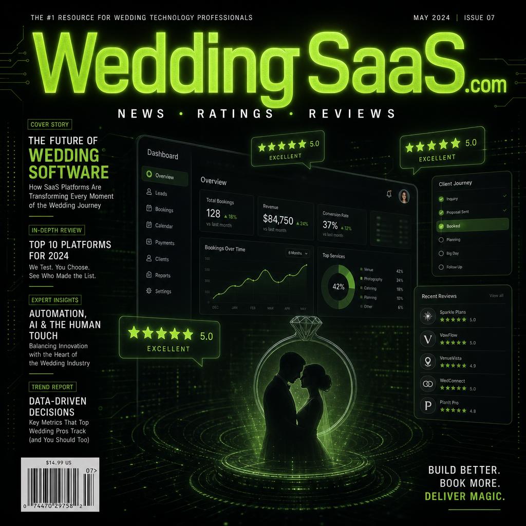 WeddingSaaS.com — Wedding SaaS News & Ratings