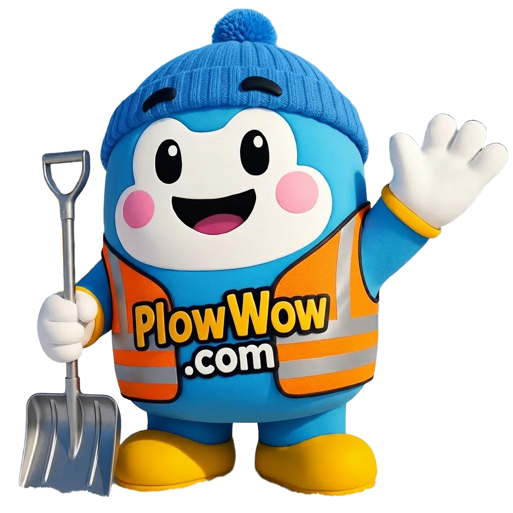 PlowWow snow-industry brand artwork